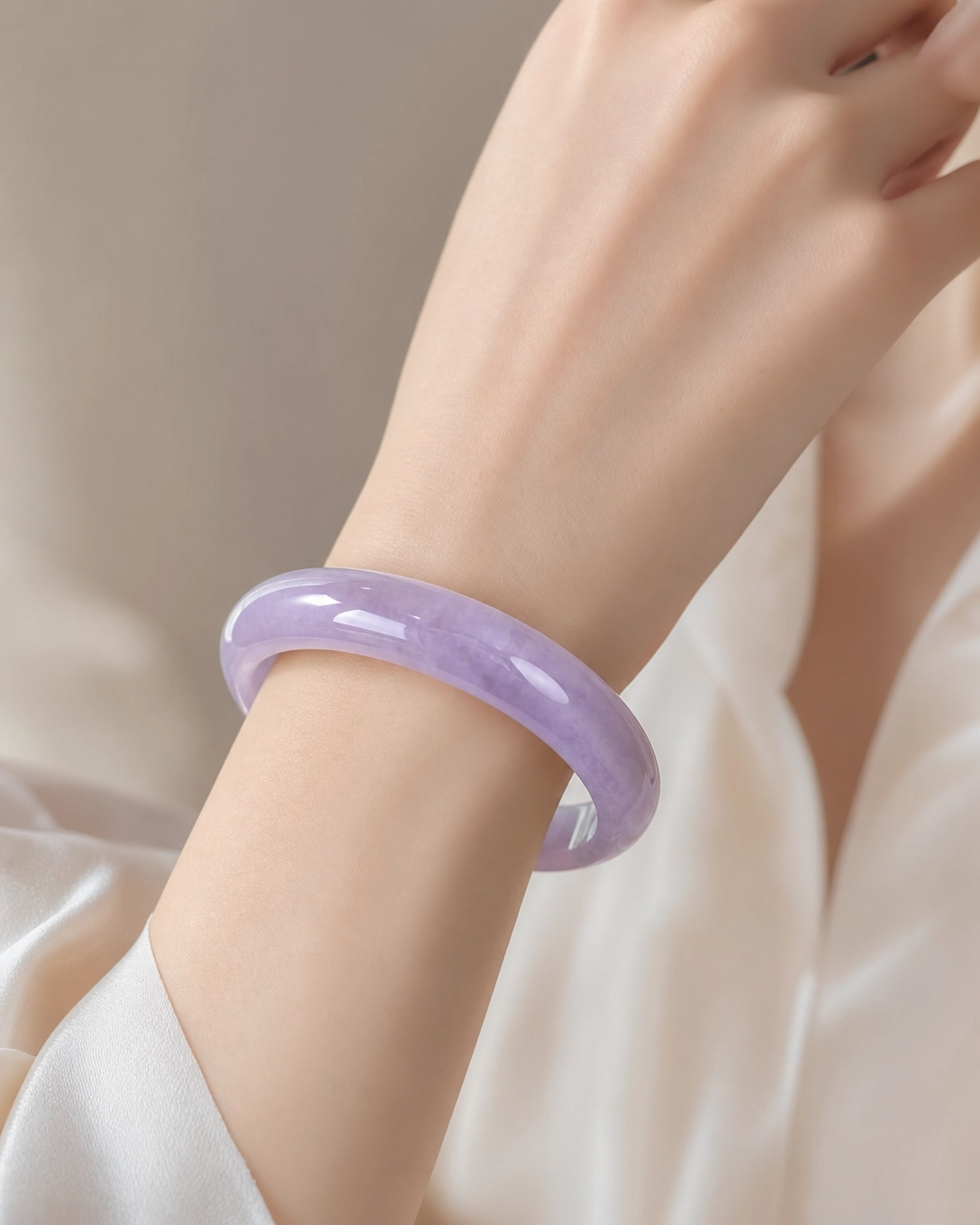 Lavender Burma Jade high-end