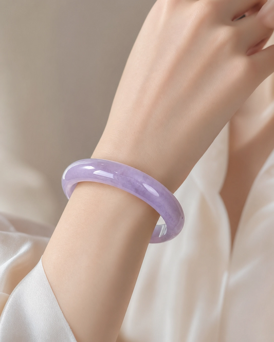 Lavender Burma Jade high-end